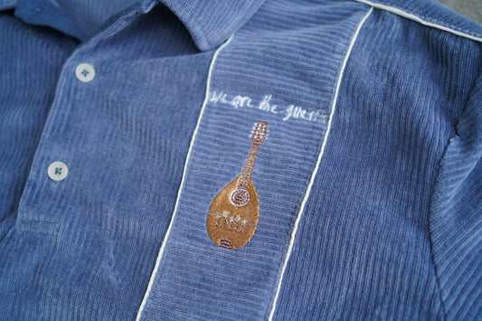 (S) Embroidered Shirt (Folklore Mandolin)