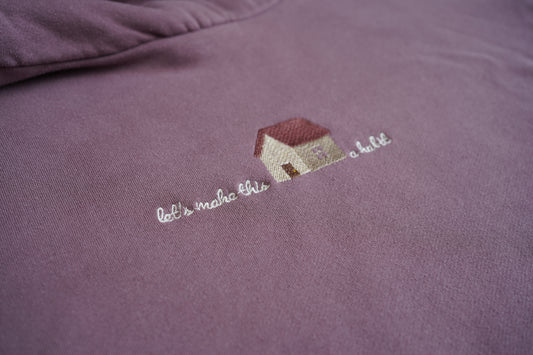 (S) Embroidered Women's Hoodie (House a Habit)