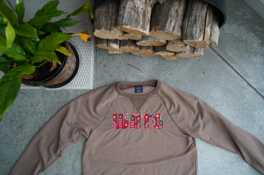 (M) Embroidered Sweatshirt (Scandinavian WATG)