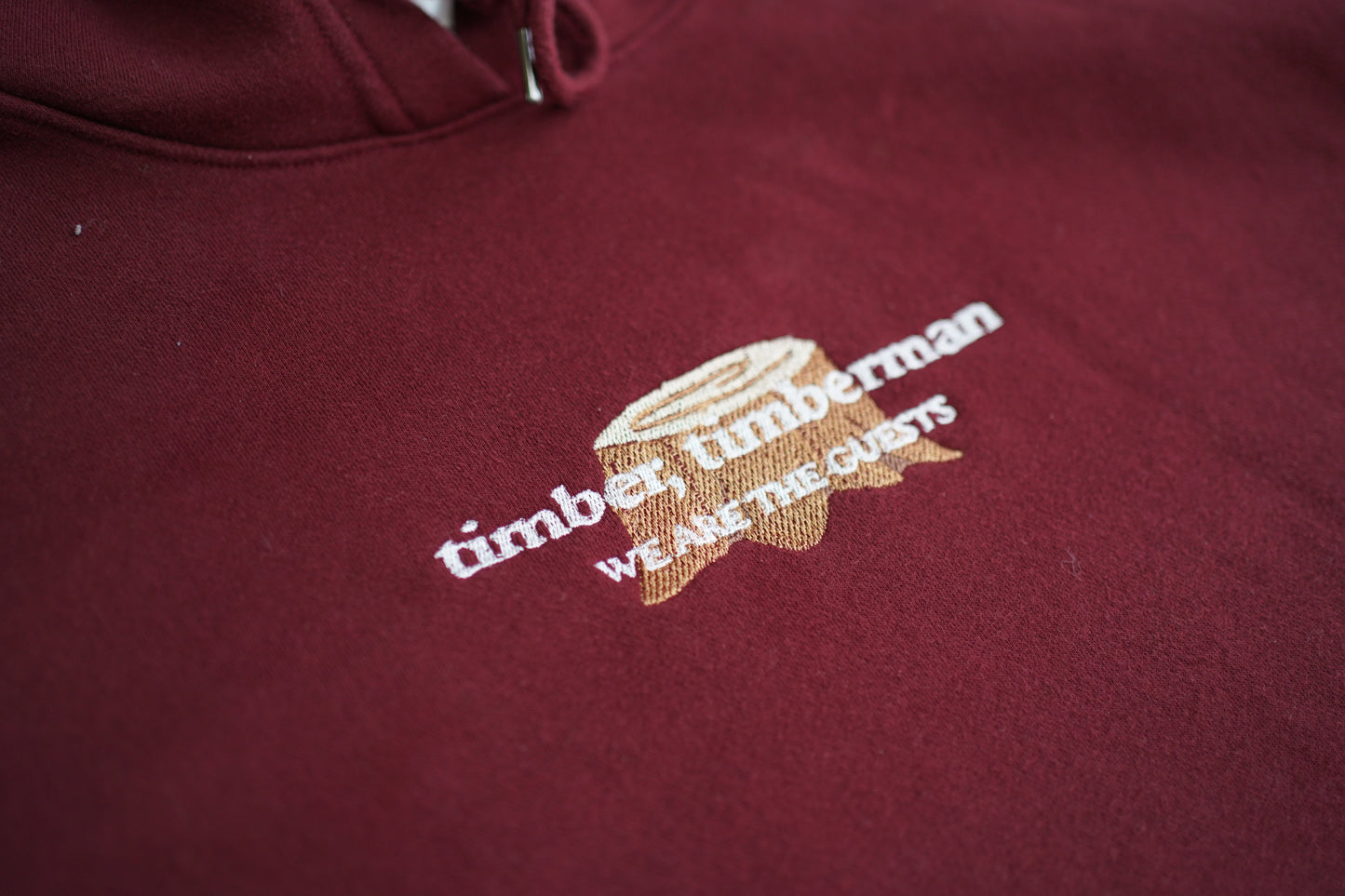 (M) Embroidered Hoodie (Timberman)
