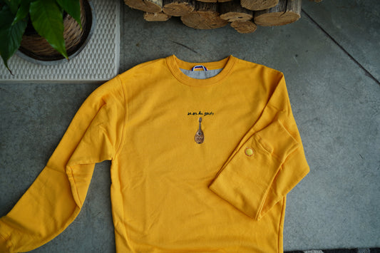 (S) Embroidered Sweatshirt (Folklore Mandolin)