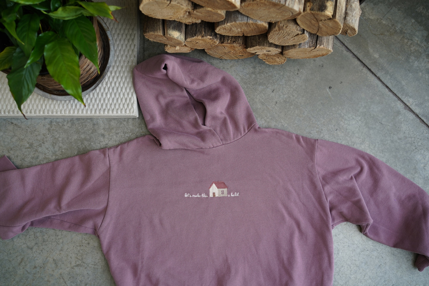 (S) Embroidered Women's Hoodie (House a Habit)